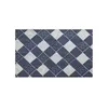 Tapis de Table créatifs en coton et lin, napperons à carreaux rayés, isolés thermiquement, antidérapants, lavables, pour la maison, 1 pièces