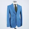 Abiti da uomo Design Uomo Due bottoni Risvolto con risvolto Smoking primaverili Smart Casual Groomsmen da matrimonio Party Prom Business Show Wear Jacket