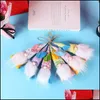 Party Favor 6 PCS Easter Hanging Bunny Ornaments Set Colorf Plush Gnomes Party Tree Decorations Drop Delivery Home Garden Festive Su Dhdbs