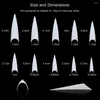 False Nails 100pcs Nail Tips Pointed Suitable For Professional Salon Or Home Use Stiletto6374138