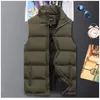 Parkas pour hommes Hommes / Femmes Veste d'hiver Gilet chaud Manteau Vestes sans manches Grande taille Vêtements Mode Manteaux décontractés Streetwear Gilets 221110