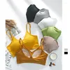 Bustiers & Corsets Women Sling Tube Top Low Back Sleeveless Fashion Female Streetwear Seamless Cropped Underwear Push Up Bra