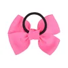 Cute Baby Hair Rings Bow Infant Neonato Decorazione Fasce per capelli elastiche Corda per capelli per bambini Accessori per capelli per bambini 20 colori