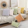 Pillow Case Romantic Floral Cushion cover Pink Purple Yellow Green Cover for Home Decoration Living Room Bed Sofa Couch Chair 45 221109