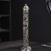 Fragrance Lamps Incense Censer Antique Vertical Buddha Home Decoration Hollow Carving Spice Burner For Office/Home Decor