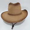 Beralar Erkek Şapka Mezun Renk Sestern Kovboy Yaz Güneş Koruma Panama Çin Vintage Şapkalar Kadın Saman Plaj Kapağı