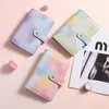 A5/A6/A7 Tie Dye Color Change Loose-Leaf Notebook Notepad Planner Scrapbook Gift Soft Cover Creative School Supply