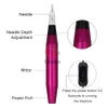 Tätowierpistolen-Kits sind professionelle Make-up-Stiftmaschine, permanente Augenbrauen-Lippenkontur-Schönheitskunstpistole mit Patronennadeln 221109