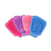 Guanti per lavaggio in ciniglia in microfibra Coral Fleece Anthozoan Car Sponge Wash Panno per la pulizia YSJ48