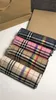 Top Designer Wool Plaid Scarf Women's Shawl Classic British Plaid Scarfs Men's Lamb Velvet