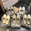 23SS Designer Nya tofflor Herrens kvinnors skor glider Sandaler Cement Fashion Märke Kvinnor Mens Betong Cream Oat Kalifornien Slippers Shoes