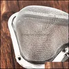 Tea Strainers Stainless Steel Tea Infuser Heart Shape Locking Leaf Spice Strainer Mesh Filter Kitchen Accessories Tools Drop Deliver Dhomu