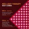 Face Care Devices Anti Aging 225LEDS Red Led Light Therapy Deep 660nm and Near Infrared 850nm for Full Body Skin Pain Relie 221109