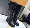 Brand de designer Inverno Warm Fashion Trend Thigh Boots Alto Mulheres Tamanho 35-41