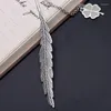 Karanlık Aydınlık Kitap Marker Creative Feather Clover Bookmark Label Okul Ofis Kırtasiye