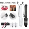 0.3 Preto Branco Hyaluron Caneta Atomizador Mesoterapia Pistola para Anti-rugas Rejuvenescimento Da Pele Lip Lifting Estampado Logotipo Lip