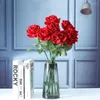 Fleurs décoratives Haute Simulation Roses Artificielle Réel Toucher Sentir Hydratant Pour La Décoration De La Maison Arrangement De Fleurs De Mariage