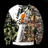 Men's Hoodies All Over Printed Premium Logger Chainsaw Fashion Tracksuit Casual 3D Zip/Hoodies/Sweatshirts/Jacket Hip Hop Women Men Tops
