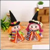 Andere festliche Partyzubehör Halloween Süßigkeiten Puppentaschen Kinder Geschenke Tasche Dekorative Requisiten Cartoon Ktv Bar Schreibtischdekorationen Drop Deliv Dhbdo