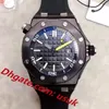 Real Photo Uhr Männer Uhren Automatische Mechanische 42mm Wasserdicht Transparent Fall Zurück Bewegung uhren leuchtende Herren armbanduhr