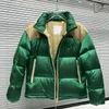 35ss Top Mens Jacket Women Down hooded Warm Parka Men Black Puffer Jackets Letter Print Clothing Outwear Windbreaker Winter Fashion For male couples Short M-3XL