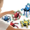 Kinderen fidget speelgoed Noctilucent mechanische gyroscoop vingertip spinner vervormde keten octopus decompressie diy speelgoed voor kinderen