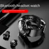 Yezhou2 JM03 Sports Smart Watch en AirPods 2 In 1 TWS Smart Watches Ear buoeds met Bluetooth -headset bloeddruk bloed zuurstofgezondheid