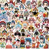 50pcs Peking Opera Mask Sticker Design Facial Elements Chinesh Graffiti Kids Toy Skatboard Car Motorcycle Sticklecle Stickle Scals