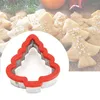 Bakformar 1 st cookie smörgåsskärare jul rostfritt stål mögelverktyg