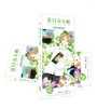 PCS/SET Kılıç Art Online Natsume Yuujin-Chou Camouflage Dcum Bookmark Cartoon kitap işaretleyicileri mesaj kartı hediye kırtasiye