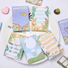 Kawaii Naughty 100 Sheets Memo Pads Note Paper Bericht Leuke decoratieve notitiebureau Stationery School Supplies