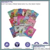 تعبئة أكياس Office School Business Industrial 16Design Ice Cake Cake Mylar Bag Gelato 3 5 Gram Zipper Package Smell Pr Otrwx