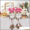 Other Festive Party Supplies Longlegged Lips Shape Faceless Doll Mothers Day Home Office Gnomes Mom Ever I Love You Letters Drop D Dhj7I