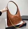 Designer Quilting Lattice Totes Bags Women Leather Handbags Letter Large Capacity Shopping Bag Pure Color Fashion Womens Handbag Underarm Bag