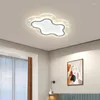 Plafoniere moderne a LED per soggiorno, bambini, camera da letto, ragazze, ragazzi, apparecchio di illuminazione, lampada con nuvole acriliche