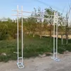 Decorazione per feste Mariage Square Wedding Arch Floral Pergolato Fondale Stand Bridal Baby ShowerCerimony Stage Decor