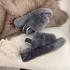 Designer Women Slippers Fluff Yeah Slides Ladies Womens Shoes Fur Australia Booties Fuzzy Soft Indoor Furry Yeah Wgg Grey Black Beige Size 35-40