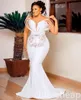 Arabic Aso Ebi Stylish Mermaid Wedding Dress Lace Beaded Crystals Sexy Satin Bridal Gowns Dresses Zj606 407