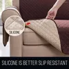 Cubiertas de silla antideslizante en forma de L Sofá Chaise Lounge Cubierta para sala de estar Slipcover Sofá seccional Protector de muebles Lavable