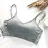 Bustiers & Corsets Women Sling Tube Top Low Back Sleeveless Fashion Female Streetwear Seamless Cropped Underwear Push Up Bra