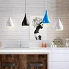 Pendant Lamps Modern LED Iron Metal Light Fixtures Living Bedroom Aluminum