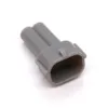 Sumitomo MT 090 Conector de inyector Nippon Denso de 2 vías con ranura superior macho de alta etiqueta