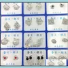 Stud Fashion Korean Exquisite Jewelry Stud Earrings Rhinestone Color Protective Plate Anti Allergic Many Styles Mticolor Earings Sal Dhuz8