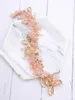 Coiffes Bridal Gold Leaf Bandband Hair Vine Piece accessoires