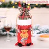 크리스마스 장식 산타 클로스 와인 병 커버 크리스마스 장식품 새해 복 많이 받으세요 2023 Xmas Navidad Decor P1110