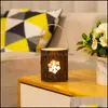 Mum Tutucular Ahşap Tealight Mum Tutucu Noel Ağacı Kar Tanesi Kalp Yıldızlı Sevgililer Günü Ev Dekorasyon Damlası Teslimat G DH01U