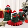 Plush Dolls Christmas Tree Rotating Dancing Singing Cute Electric Xmas Doll Funny Musical Toy Home Decoration 221109