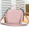 Evening Bags Hollowed Handbags Tote Bag Removable Strap Zipper Closure Cowhide Leather High Quality Women Crossbody Shoulder Bags