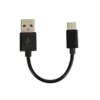 10 cm USB Krótki kabel dla Samsung Galaxy S9 Uwaga 8 9 USB 3.0 Typ C2A Szybkie dane danych Huawei P10 P40 Pro