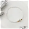 Perles de perles brins à la main en pierre naturelle Boho Wrap Bracelet pour femmes simples bijoux de mode cadeaux de fête d'amitié en gros Ke Dh0Fv